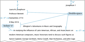 MLA Formatting-Heading and Title